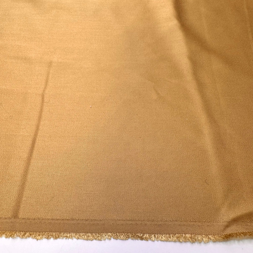 Basking In The Sunlight - Poly Woven - Gold - 2.45M Bundle - True Deadstock fabric Fabric by private - Sustainable Textile | FABCYCLE
