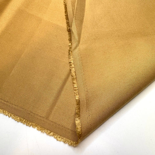 Basking In The Sunlight - Poly Woven - Gold - 2.45M Bundle - True Deadstock fabric Fabric by private - Sustainable Textile | FABCYCLE