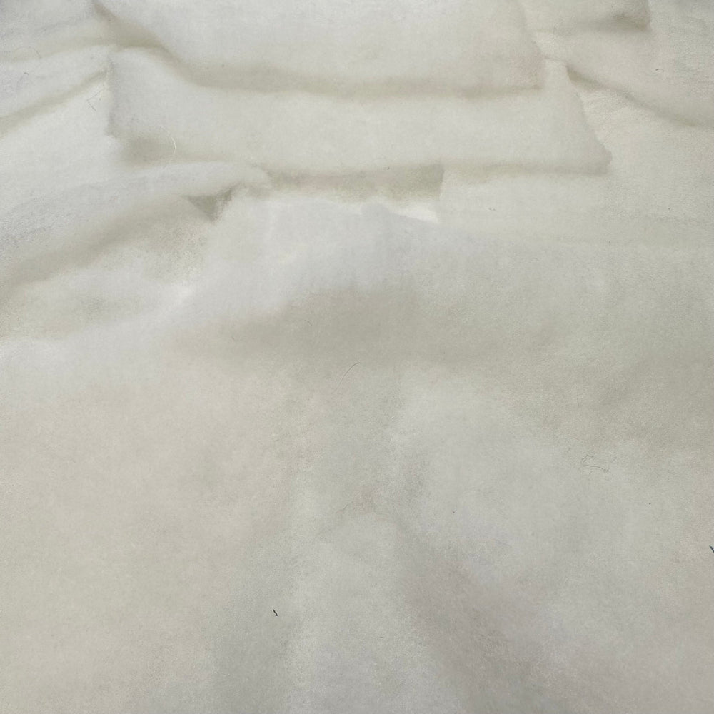 Batting Pack - Batting Poly Woven - White - True Deadstock fabric Fabric by private - Sustainable Textile | FABCYCLE