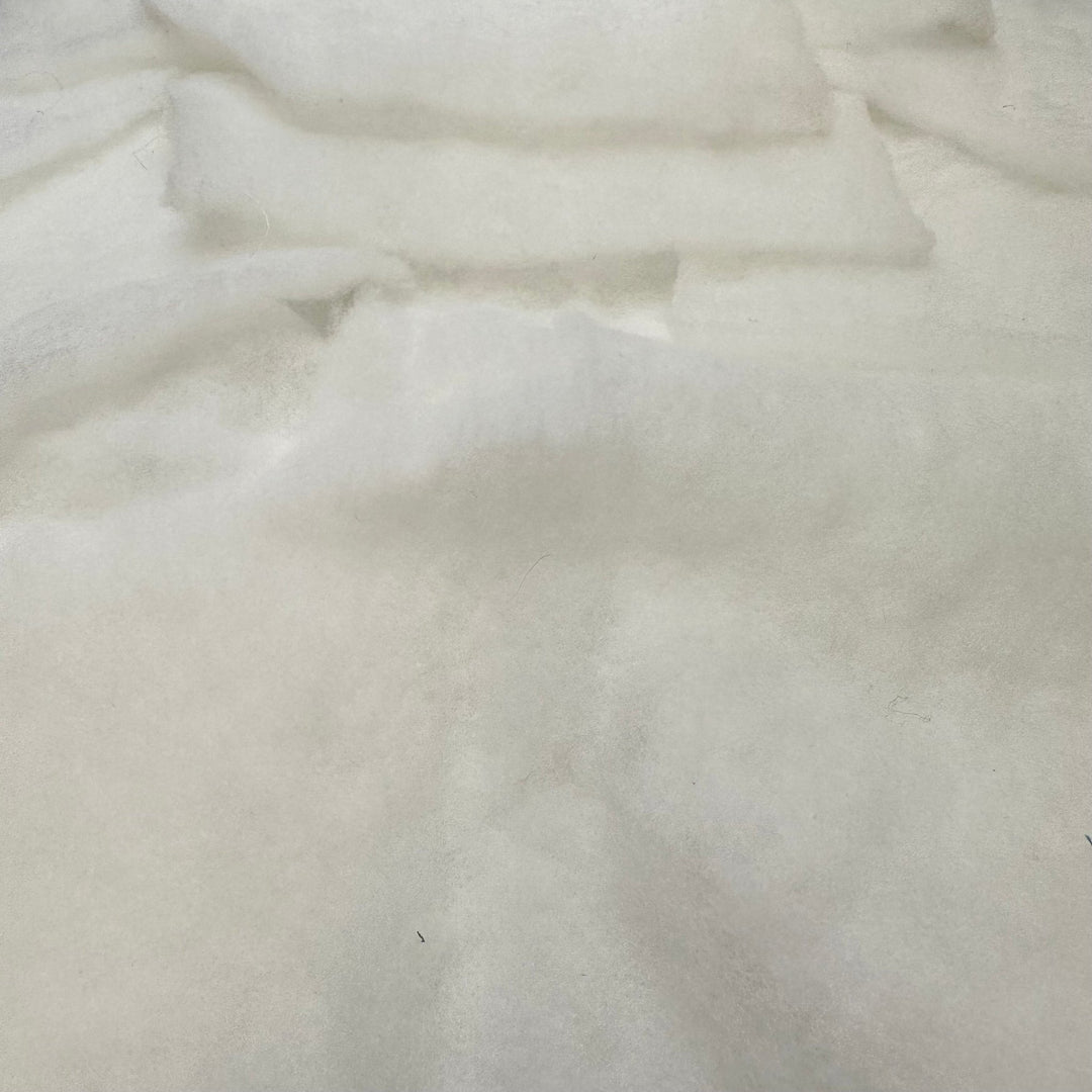 Batting Pack - Batting Poly Woven - White - True Deadstock fabric Fabric by private - Sustainable Textile | FABCYCLE