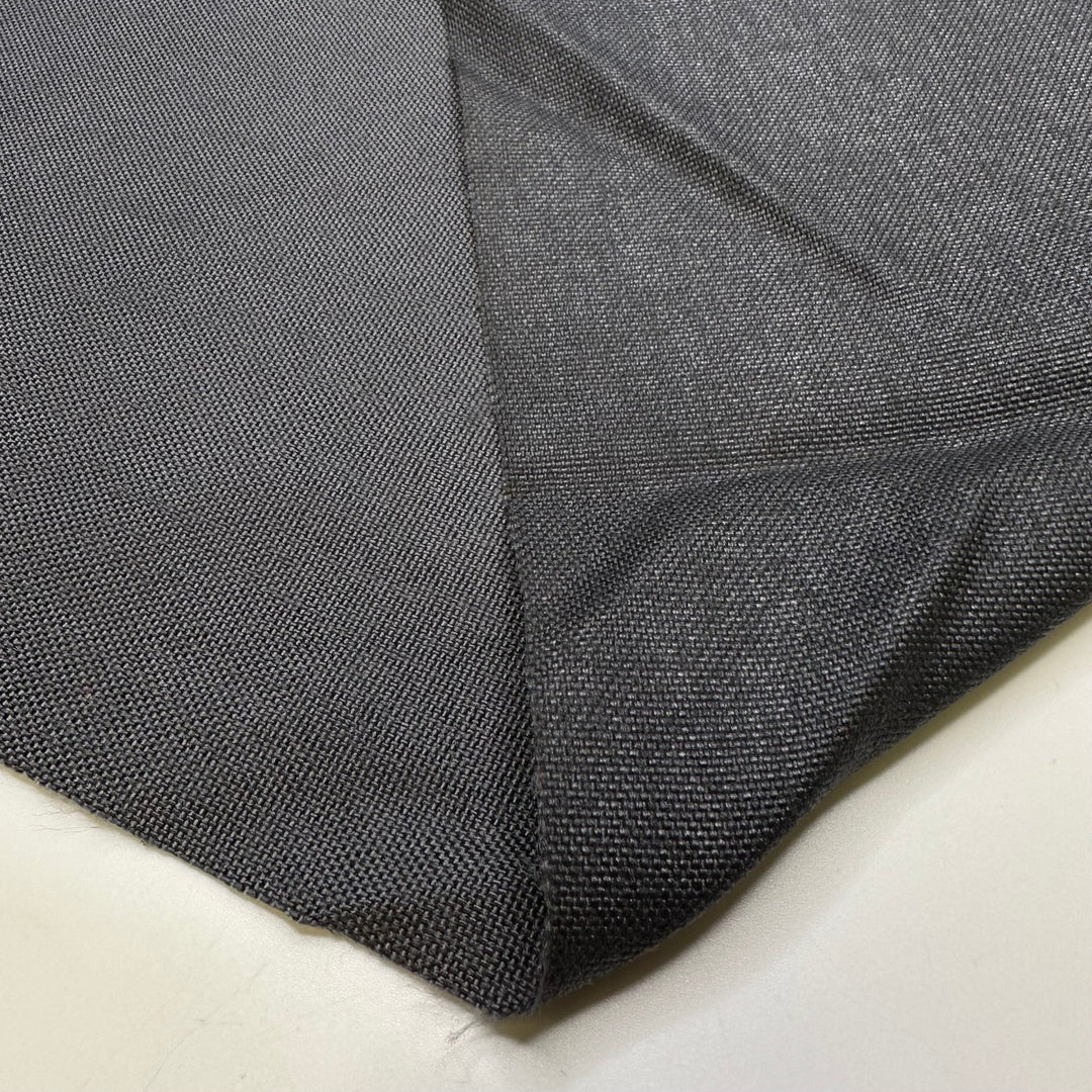 BBQ Cover - Waxed Gortex Polyester Blend Woven - Dark Grey - 2.85M Bundle - True Deadstock fabric Fabric by private - Sustainable Textile | FABCYCLE