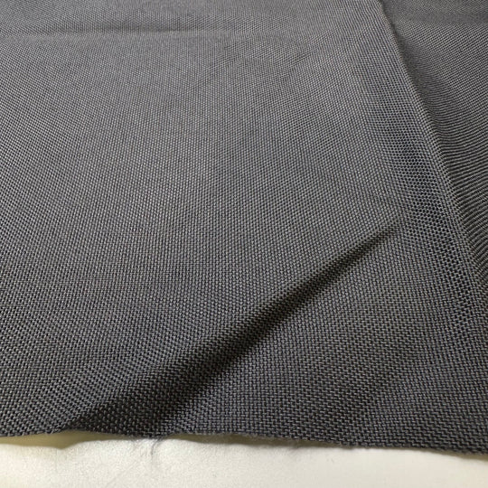 BBQ Cover - Waxed Gortex Polyester Blend Woven - Dark Grey - 2.85M Bundle - True Deadstock fabric Fabric by private - Sustainable Textile | FABCYCLE