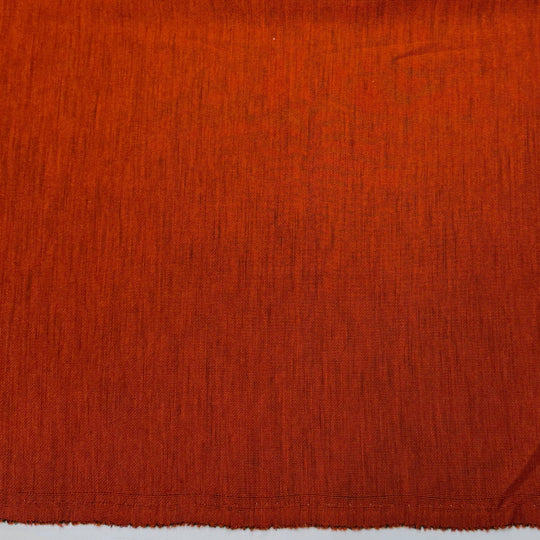 Be Still My Knitting Heart - Double Cloth Knit Polyester Blend - Dark Orange/Black - 1.2M Bundle - True Deadstock fabric Fabric by private - Sustainable Textile | FABCYCLE