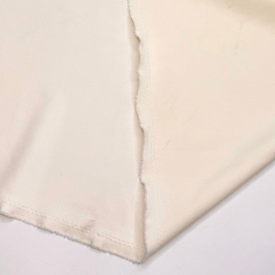 Beach Day - Mini Scuba Like Double Cloth Knit Poly/Rayon - Cream - 2.8M Bundle - True Deadstock fabric Fabric by private - Sustainable Textile | FABCYCLE