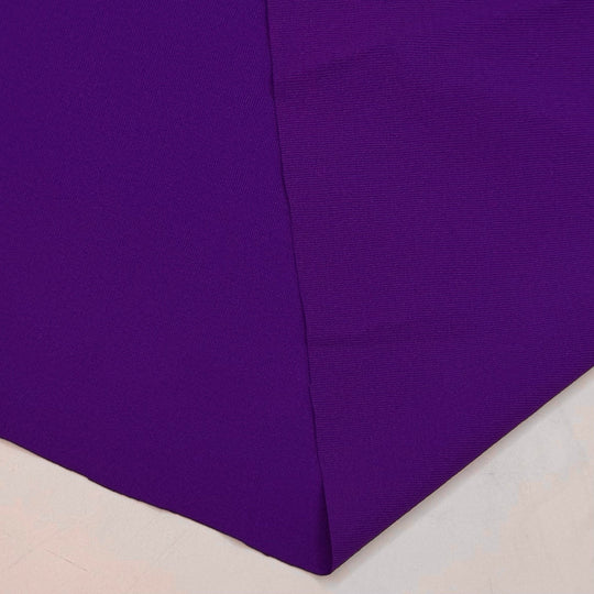 Beach Games - Rib Knit Polyester Blend Knit - Purple - 1M Bundle - True Deadstock fabric Fabric by private - Sustainable Textile | FABCYCLE