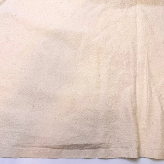 Beach Homestead - Unbleached/Undyed Cotton Woven - Light Beige - 1.2M Bundle - True Deadstock fabric Fabric by private - Sustainable Textile | FABCYCLE