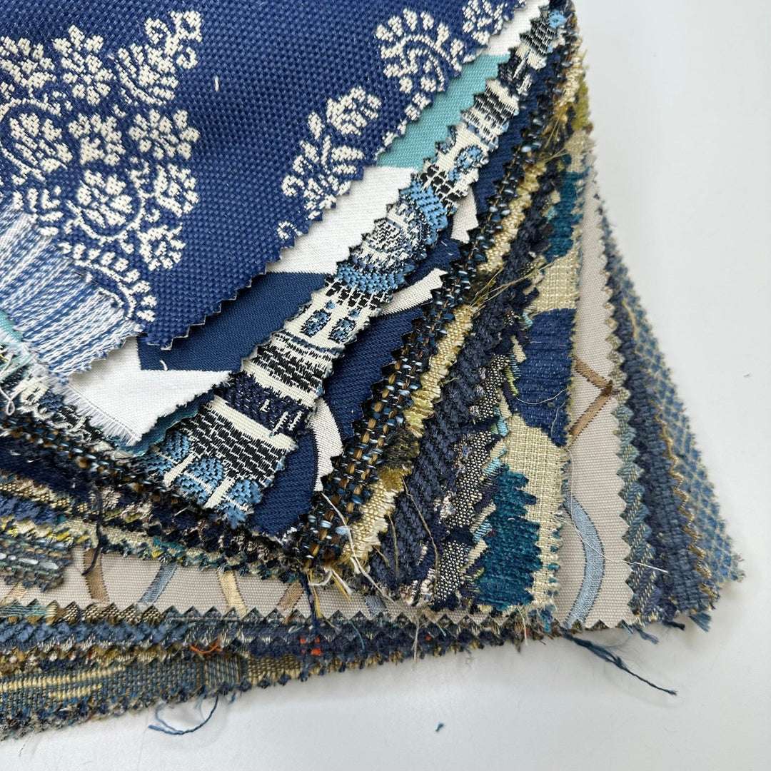 Beach House - Home Décor Sample Books - Square - True Deadstock fabric Fabric by private - Sustainable Textile | FABCYCLE
