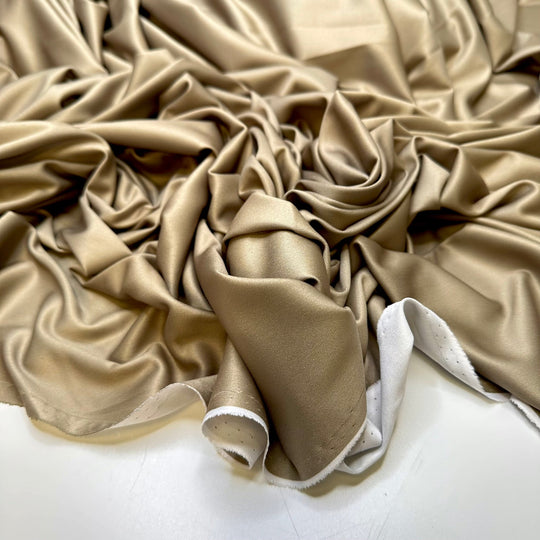 Beach Volleyball - Chitosante Poly Knit - Light Beige - 2.4M Bundle - True Deadstock fabric Fabric by private - Sustainable Textile | FABCYCLE