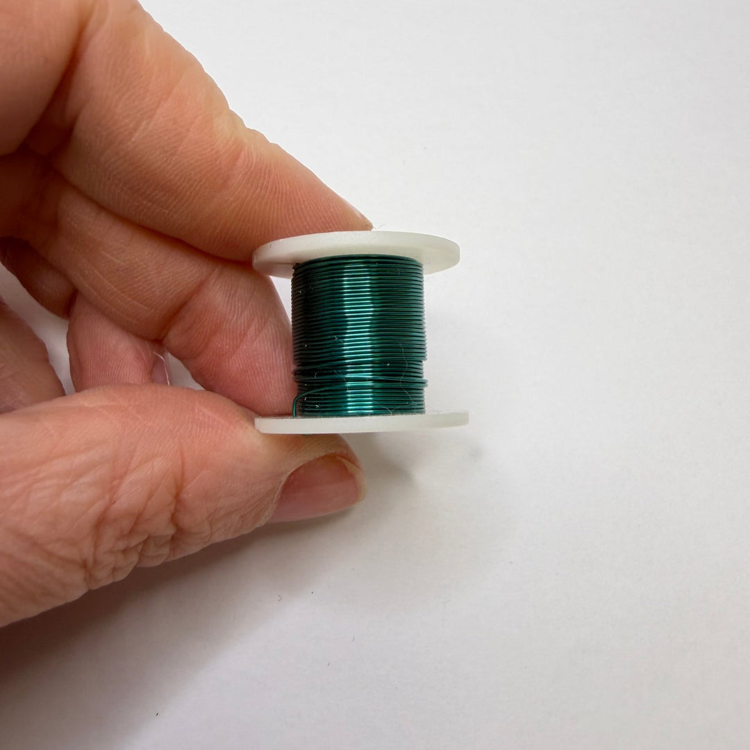 Beading Wire Beads - Green - Individual - True Deadstock supplies Fabric by private - Sustainable Textile | FABCYCLE