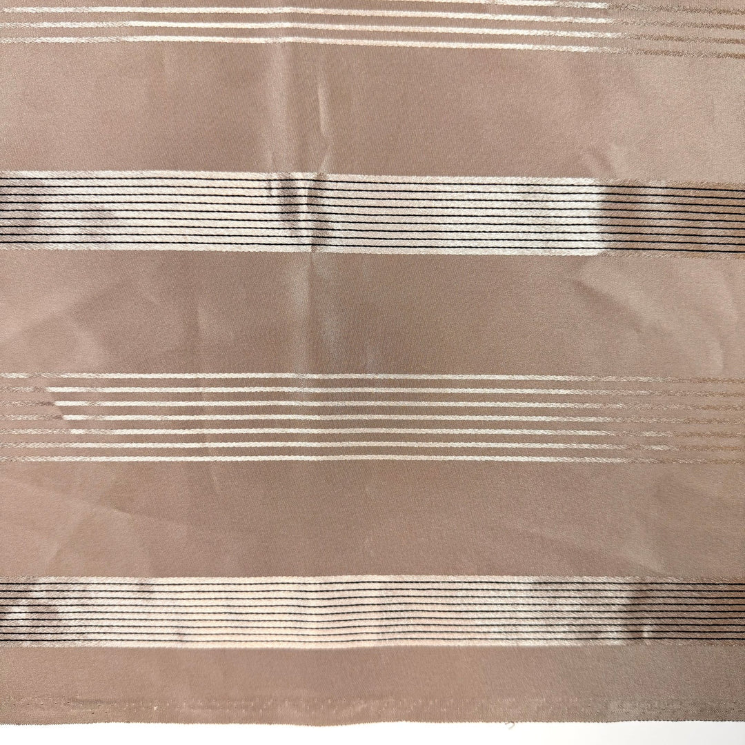 Beanie Baby Craze - Polyester Blend Woven - Grey Stripes - 1.7M Bundle - True Deadstock fabric Fabric by private - Sustainable Textile | FABCYCLE