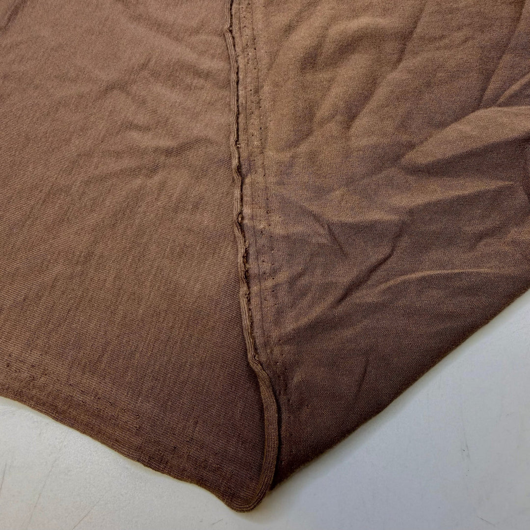 Bears Emerge From Hibernation - Jersey Bamboo Blend Knit - Beige - 0.85M Bundle - True Deadstock fabric Fabric by private - Sustainable Textile | FABCYCLE