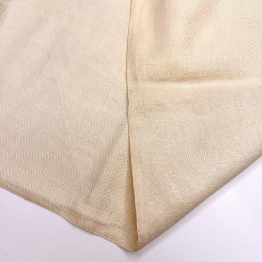 Bee Yourself - Cotton/Linen Woven - Dark Cream - 1.4M Bundle - True Deadstock fabric Fabric by private - Sustainable Textile | FABCYCLE