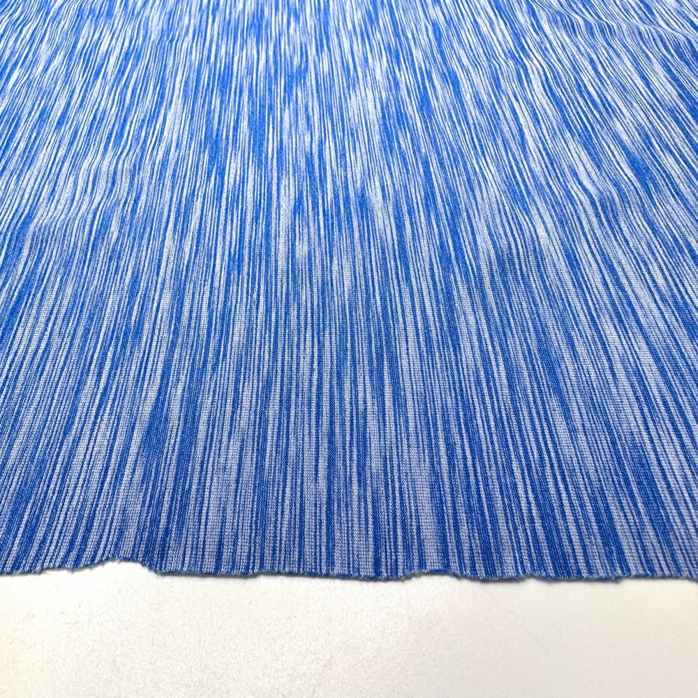 Beetle Wing Sequins - Jersey Polyester Blend Knit - Grey/Blue - Bundles - True Deadstock fabric Fabric by private - Sustainable Textile | FABCYCLE