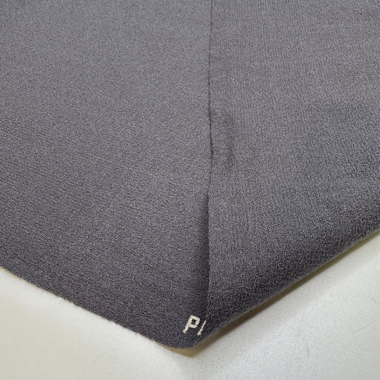Before The Thunder - Crepe Virgin Wool Woven - Grey - 2.7M Bundle - True Deadstock fabric Fabric by private - Sustainable Textile | FABCYCLE