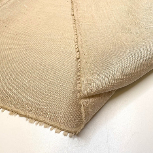 Beige Babe - Cotton Blend Woven - Light Beige - 4.5M Bundle - True Deadstock fabric Fabric by private - Sustainable Textile | FABCYCLE