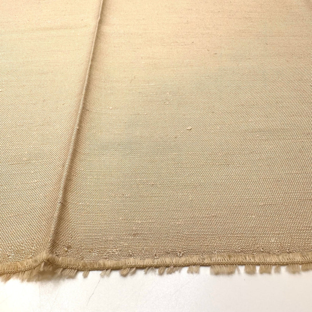 Beige Babe - Cotton Blend Woven - Light Beige - 4.5M Bundle - True Deadstock fabric Fabric by private - Sustainable Textile | FABCYCLE