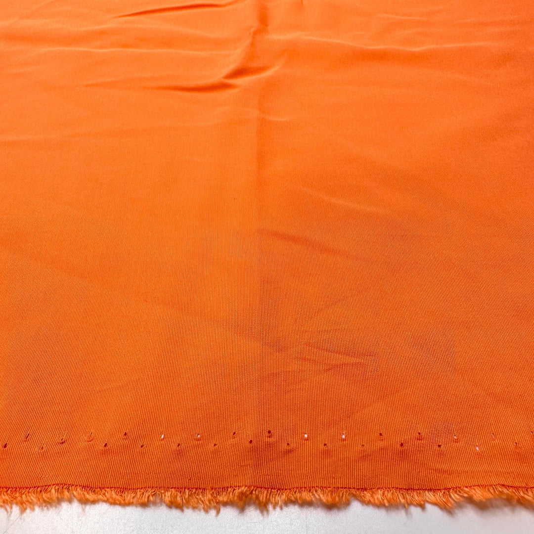 Being Kind To Others - Cotton Woven - Orange - 2.95M Bundle - True Deadstock fabric Fabric by private - Sustainable Textile | FABCYCLE