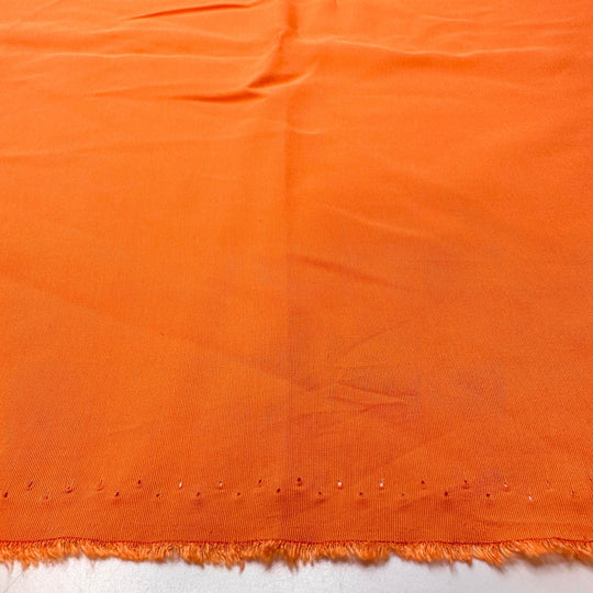 Being Kind To Others - Cotton Woven - Orange - 2.95M Bundle - True Deadstock fabric Fabric by private - Sustainable Textile | FABCYCLE