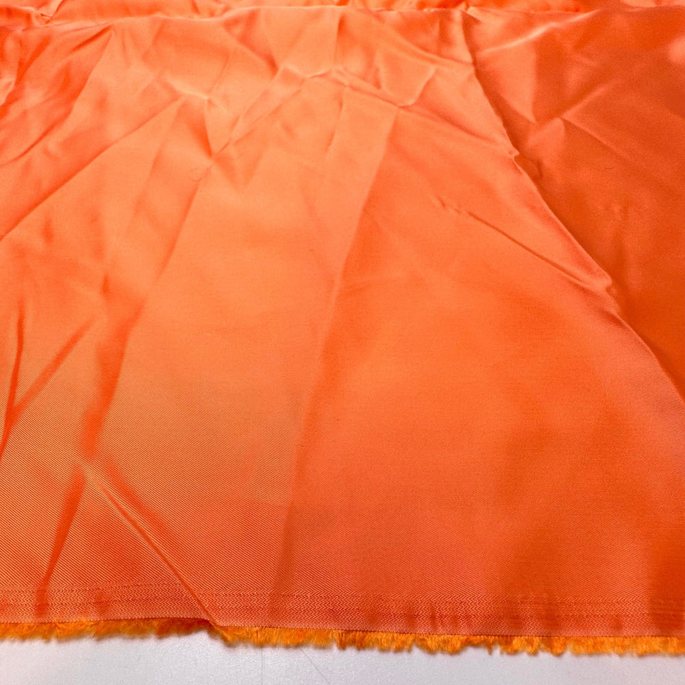Being The First To Speak Up - Sateen Cotton Woven - Orange - 2M Bundle - True Deadstock fabric Fabric by private - Sustainable Textile | FABCYCLE