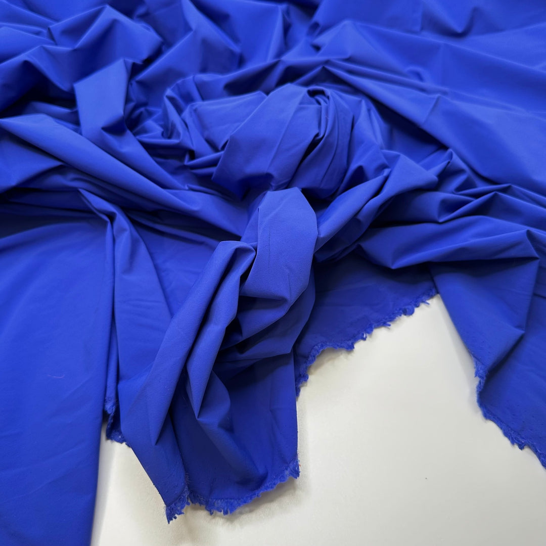 Berry And Seed Feeders - Water Resistant Nylon/Poly Knit - Blue - 1.1M Bundle - True Deadstock fabric Fabric by private - Sustainable Textile | FABCYCLE