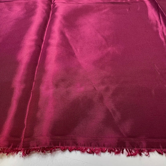 Berryutiful - Sateen Polyester Blend Woven - Dark Magenta - 2.65M Bundle - True Deadstock fabric Fabric by private - Sustainable Textile | FABCYCLE