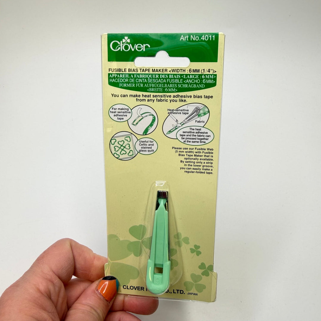 Bias Tape Maker Tools - Light Green - Individual - True Deadstock supplies Fabric by private - Sustainable Textile | FABCYCLE