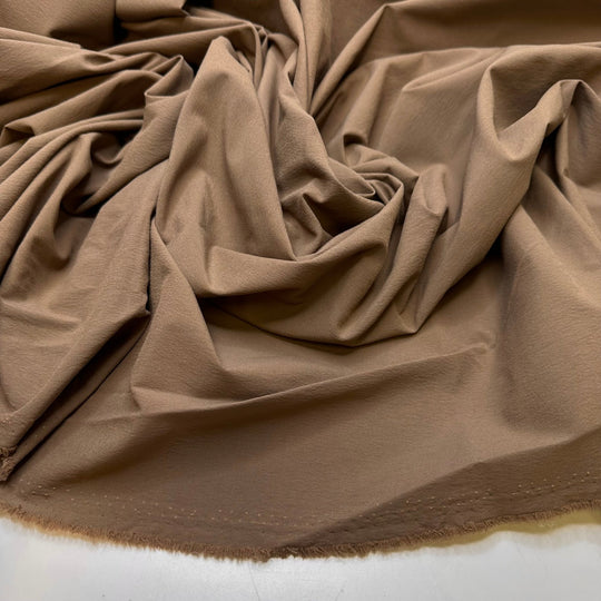 Big Bugs - Poly/Nylon Woven - Light Brown - 1.25M Bundle - True Deadstock fabric Fabric by private - Sustainable Textile | FABCYCLE