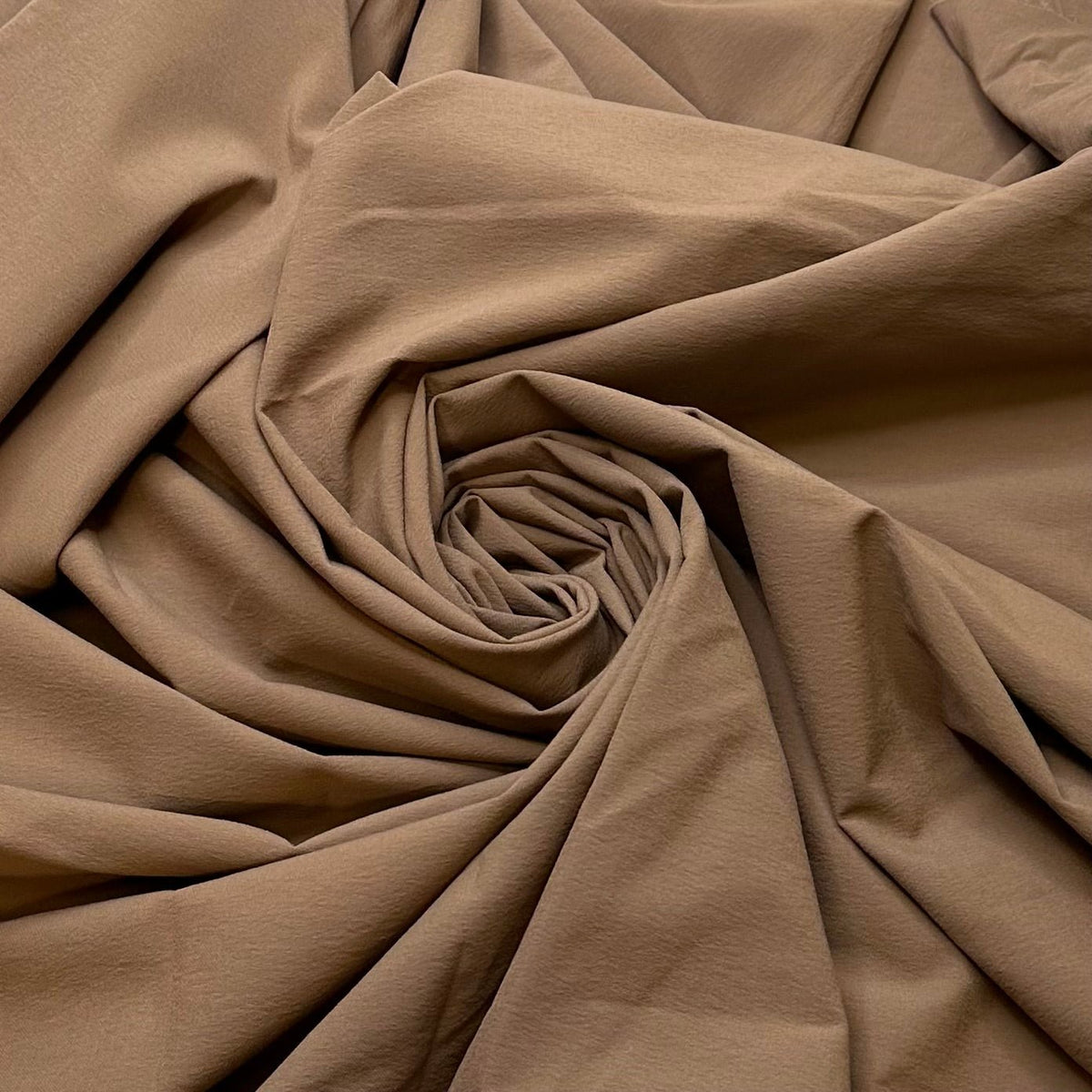 Big Bugs - Poly/Nylon Woven - Light Brown - 1.25M Bundle - True Deadstock fabric Fabric by private - Sustainable Textile | FABCYCLE