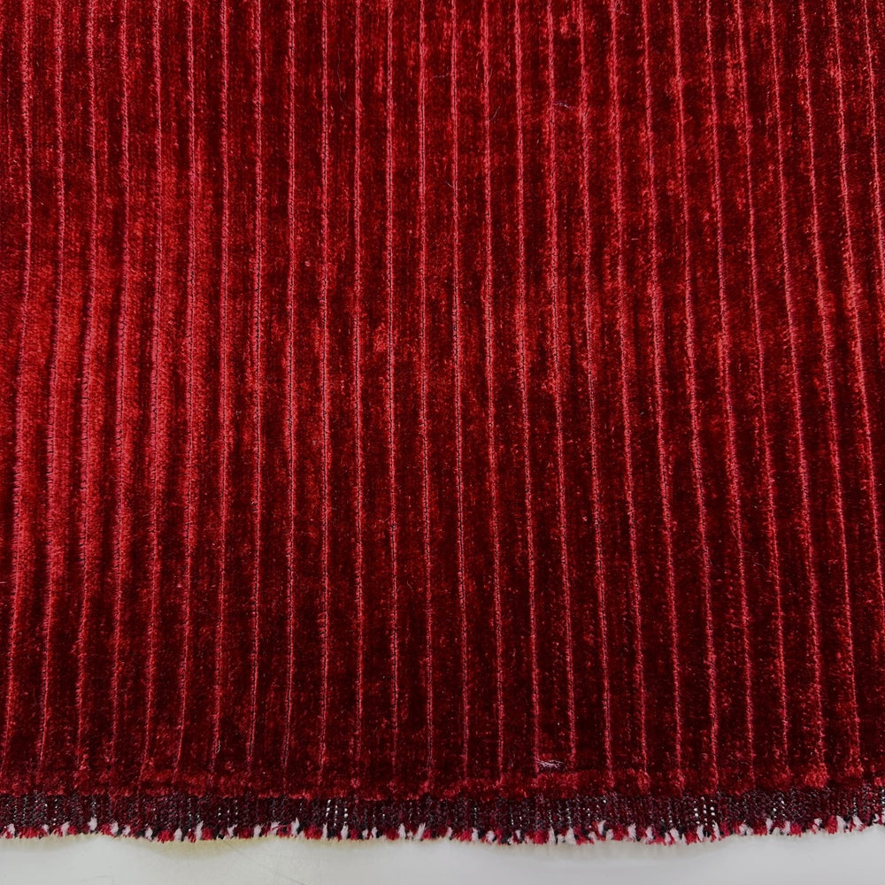 Big Comfy Couch - Large Rib Corduroy Corduroy Polyester Blend Woven - Burgundy - 1.45M Bundle - True Deadstock fabric Fabric by private - Sustainable Textile | FABCYCLE