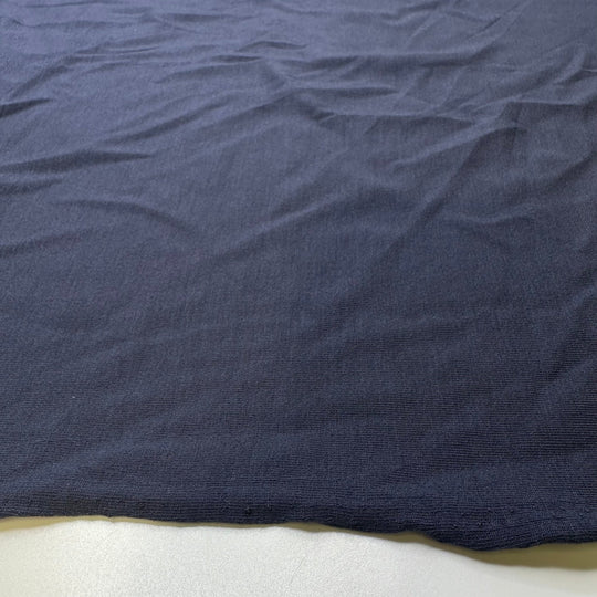 Big Hug - Jersey Poly/Rayon Knit - Navy - Bundles - True Deadstock fabric Fabric by private - Sustainable Textile | FABCYCLE