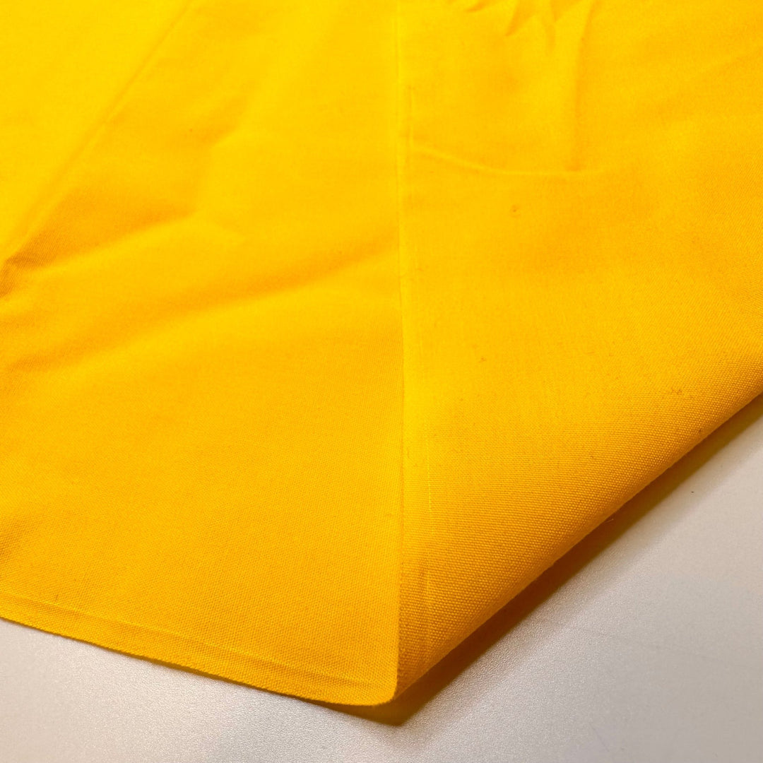 Biting Into A Lemon - Cotton/Poly Woven - Yellow - 1.9M Bundle - True Deadstock fabric Fabric by private - Sustainable Textile | FABCYCLE