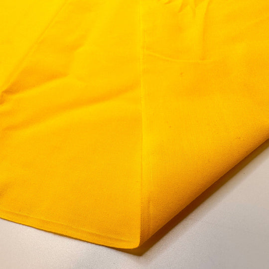 Biting Into A Lemon - Cotton/Poly Woven - Yellow - 1.9M Bundle - True Deadstock fabric Fabric by private - Sustainable Textile | FABCYCLE