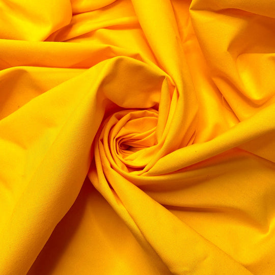 Biting Into A Lemon - Cotton/Poly Woven - Yellow - 1.9M Bundle - True Deadstock fabric Fabric by private - Sustainable Textile | FABCYCLE