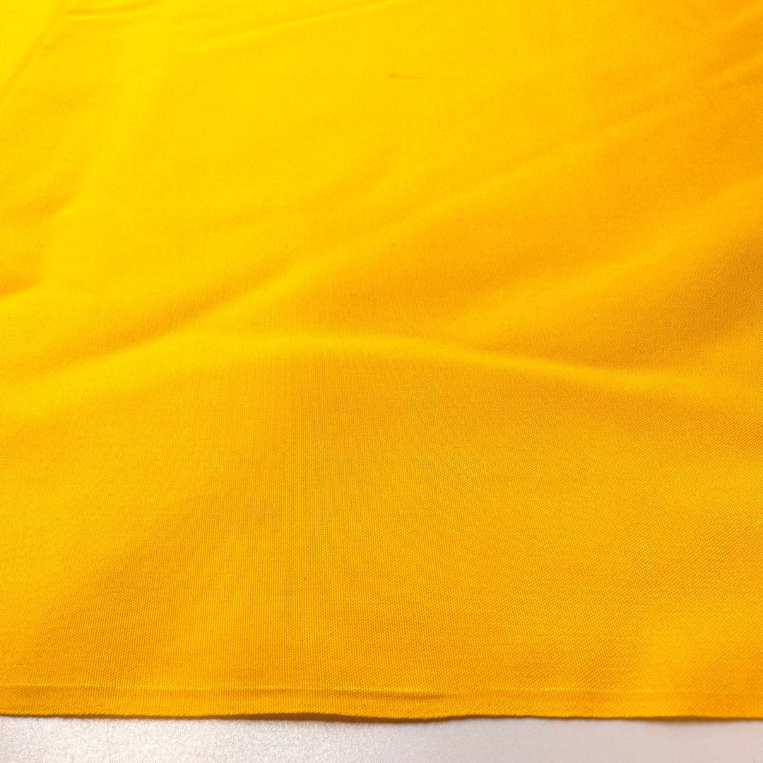 Biting Into A Lemon - Cotton/Poly Woven - Yellow - 1.9M Bundle - True Deadstock fabric Fabric by private - Sustainable Textile | FABCYCLE