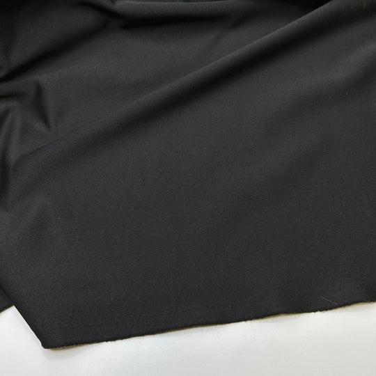 Black Cat Snuggles - Soft Shell Jersey Poly Knit - Black - Bundles - True Deadstock fabric Fabric by private - Sustainable Textile | FABCYCLE