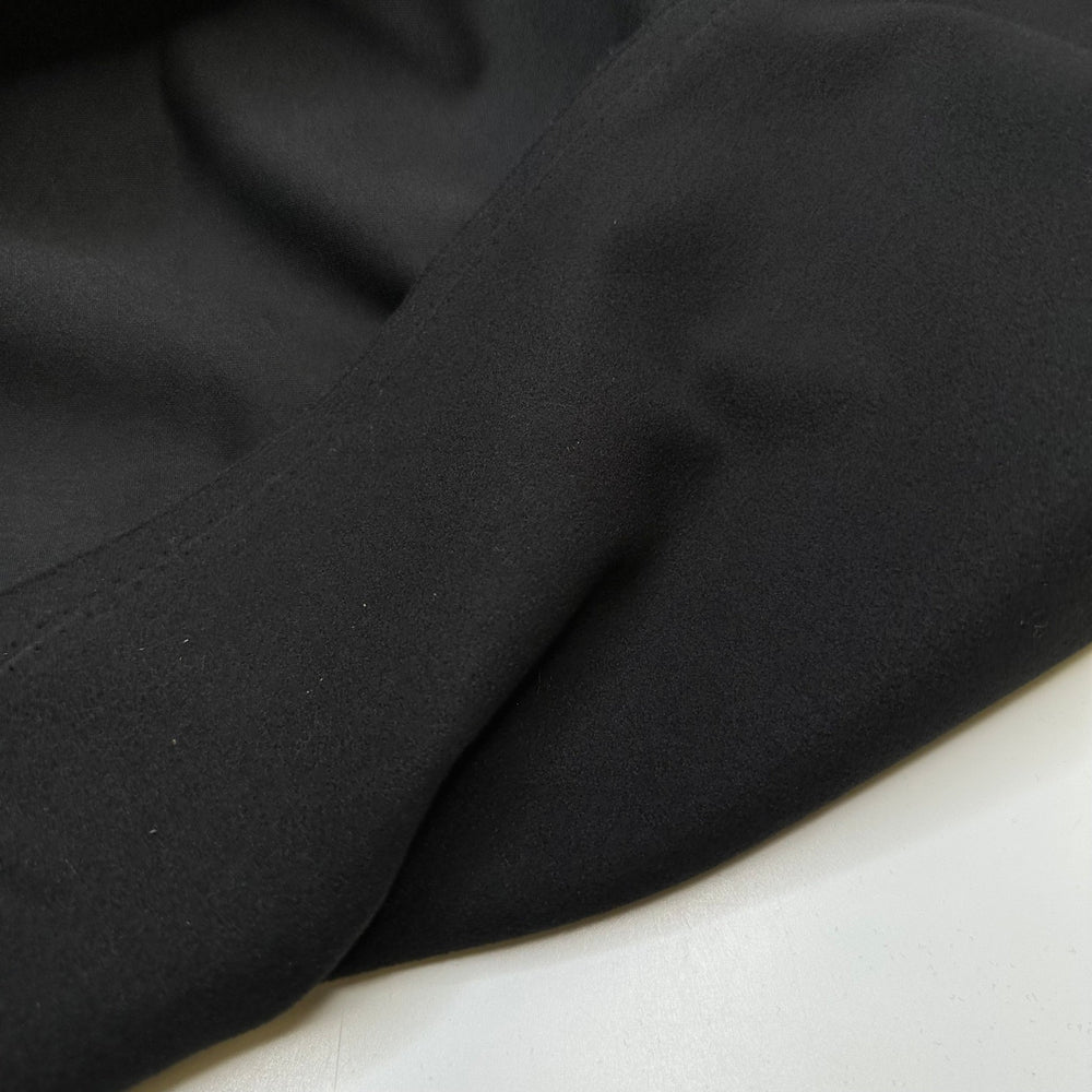 Black Cat Snuggles - Soft Shell Jersey Poly Knit - Black - Bundles - True Deadstock fabric Fabric by private - Sustainable Textile | FABCYCLE