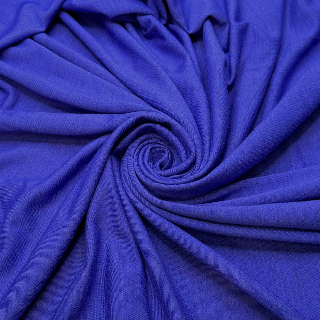 Black Light Reveal - Bonded Double Cloth Knit Wool Blend - Dark Black/Blue - 2M Bundle - True Deadstock fabric Fabric by private - Sustainable Textile | FABCYCLE