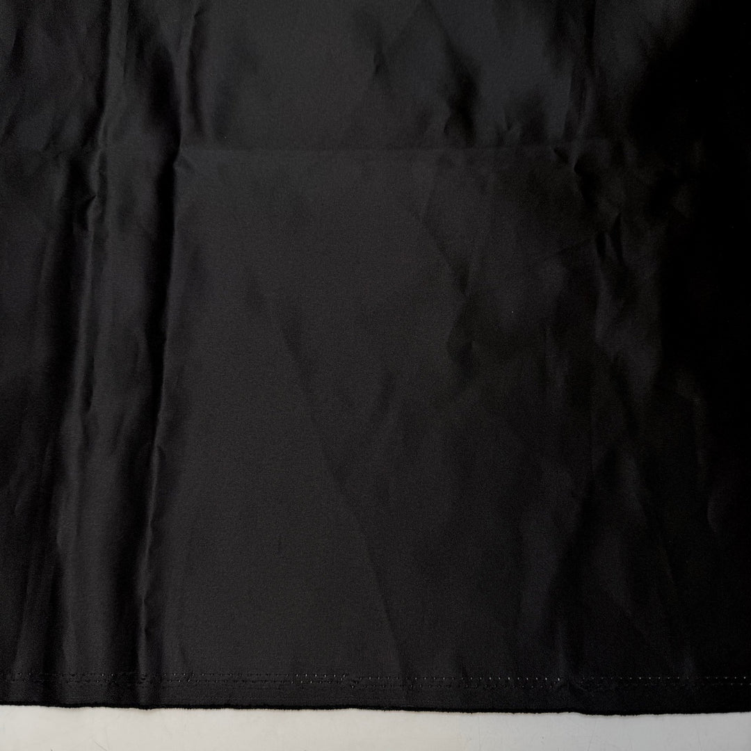 Black Tie Event - Satin Poly Woven - Black - 1M Bundle - True Deadstock fabric Fabric by private - Sustainable Textile | FABCYCLE