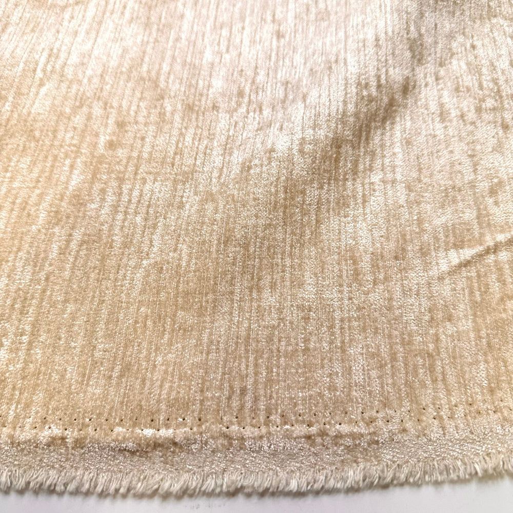 Blending In With The Carpets - Polyester Blend Woven - Cream - 3M Bundle - True Deadstock fabric Fabric by private - Sustainable Textile | FABCYCLE