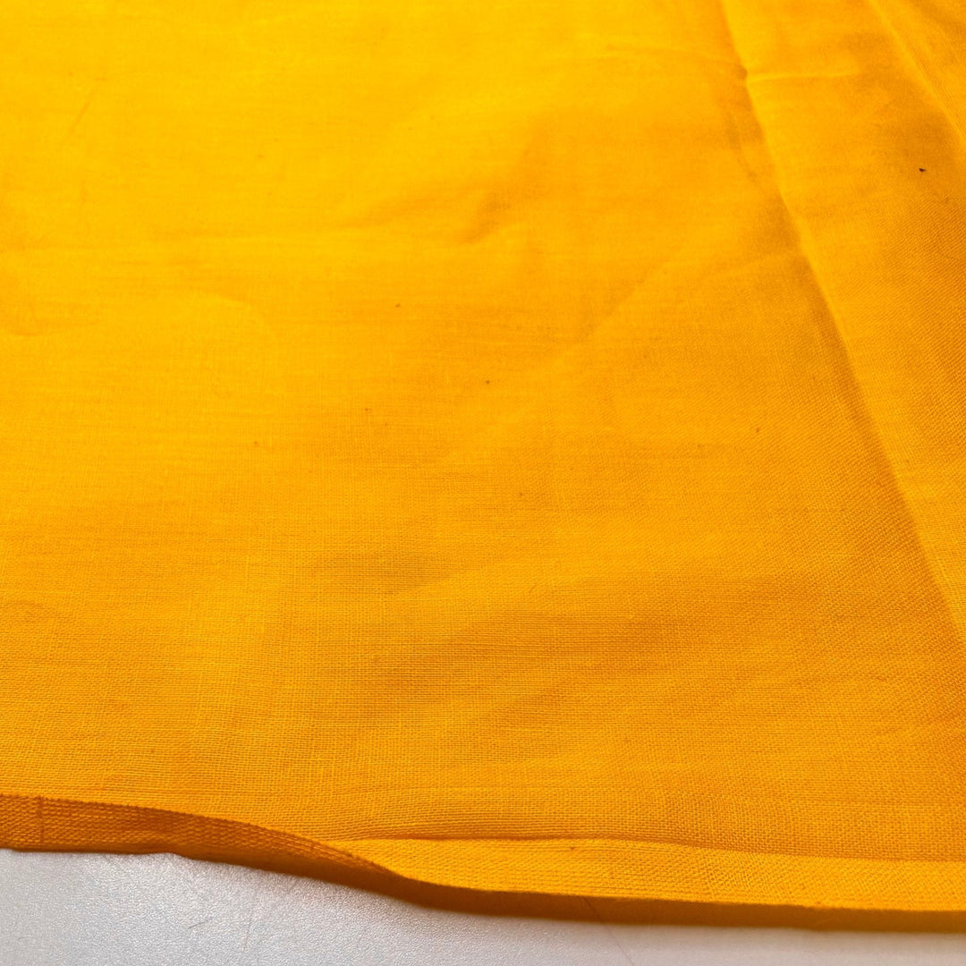 Blinding Sunlight - Cotton Blend Woven - Yellow - 0.95M Bundle - True Deadstock fabric Fabric by private - Sustainable Textile | FABCYCLE