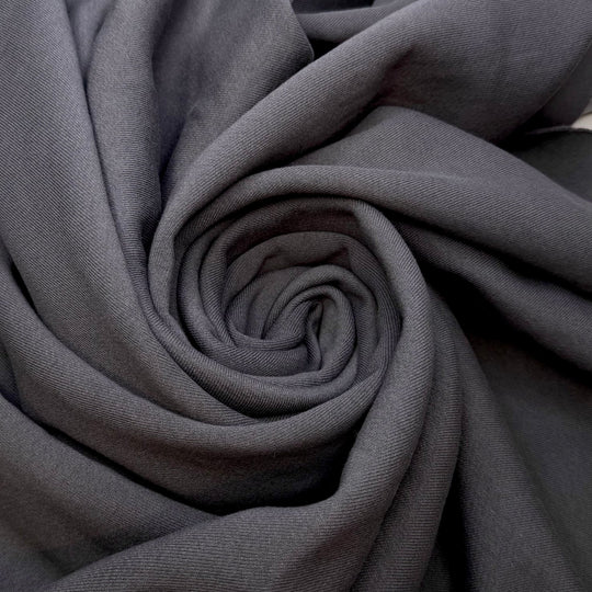 Blubber - Jersey Fleece Cotton Blend Knit - Dark Grey - 2.3M Bundle - True Deadstock fabric Fabric by private - Sustainable Textile | FABCYCLE