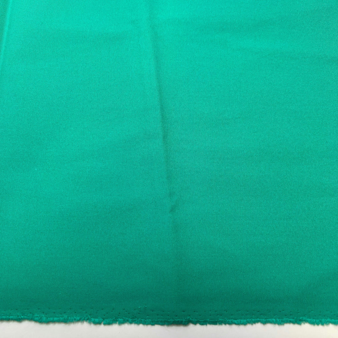 Blue - Green Or Green - Blue - Poly/Cotton Woven - Teal - 0.9M Bundle - True Deadstock fabric Fabric by private - Sustainable Textile | FABCYCLE