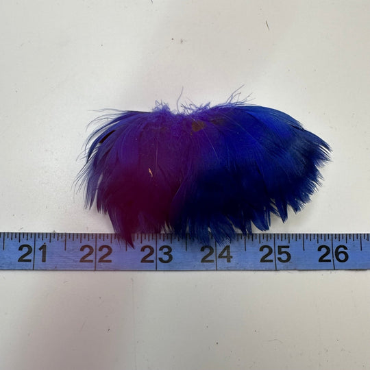 Blue Hat Piece Feathers - Dark Blue - Individual - True Deadstock supplies Fabric by private - Sustainable Textile | FABCYCLE