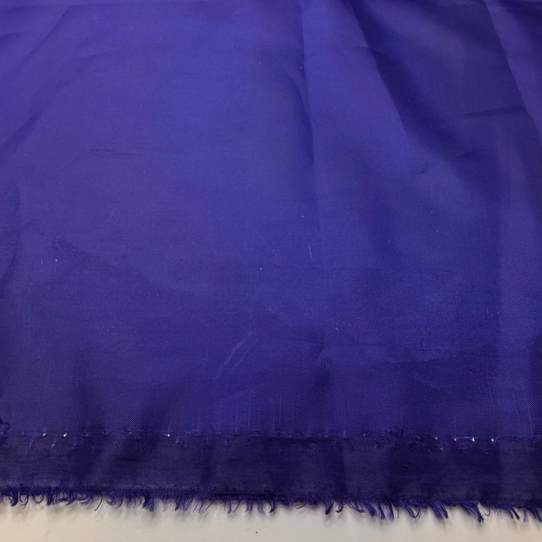 Blue Is My Favourite Flavour - Polyester Blend Woven - Dark Blue - 2M Bundle - True Deadstock fabric Fabric by private - Sustainable Textile | FABCYCLE