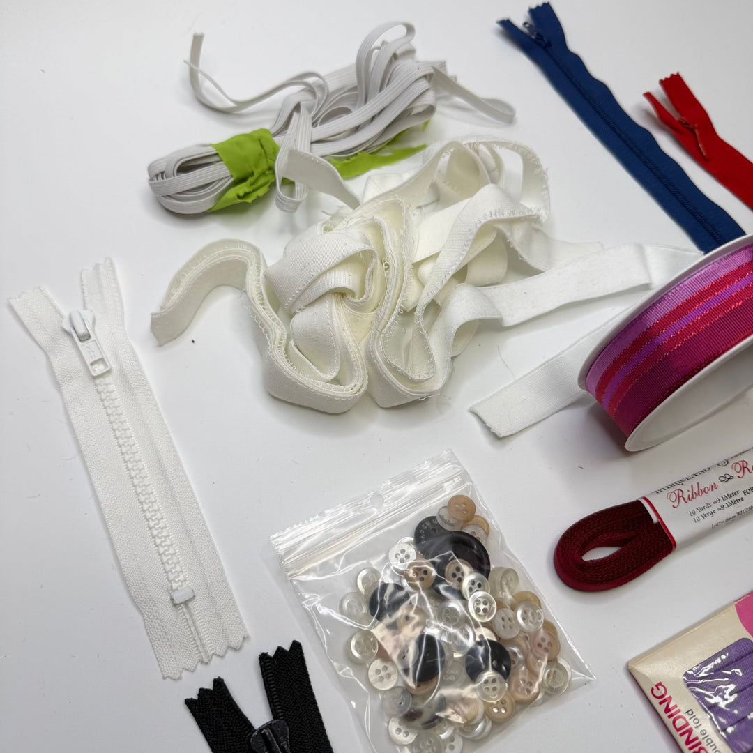 Blue Lagoon - Supplies Grab Bag - Multi - Pack - True Deadstock supplies Fabric by private - Sustainable Textile | FABCYCLE