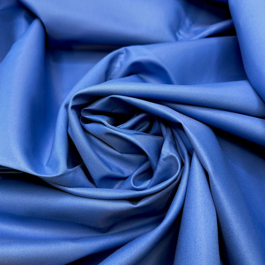 Blue Nevermore - Natural Blend Woven - Light Blue - 2.55M Bundle - True Deadstock fabric Fabric by private - Sustainable Textile | FABCYCLE