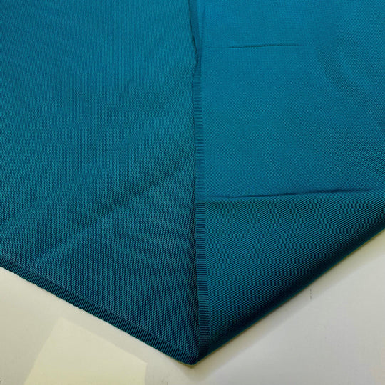 Blue Raspberry Snow Cone - Polyester Blend Woven - Teal - 2M Bundle - True Deadstock fabric Fabric by private - Sustainable Textile | FABCYCLE