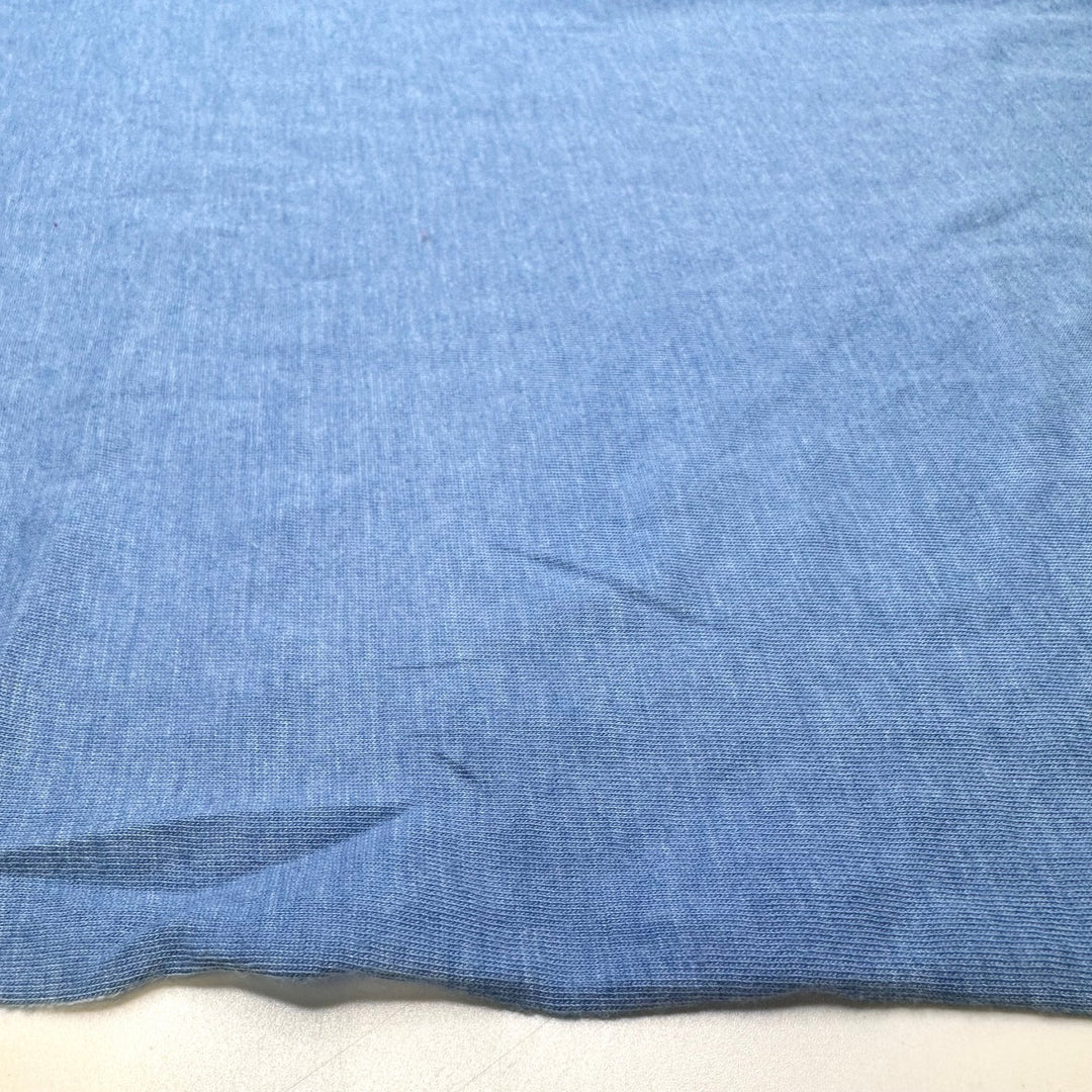 Blue Shirt Guy - Jersey Cotton/Poly Knit - Light Blue - 1M Bundle - True Deadstock fabric Fabric by private - Sustainable Textile | FABCYCLE