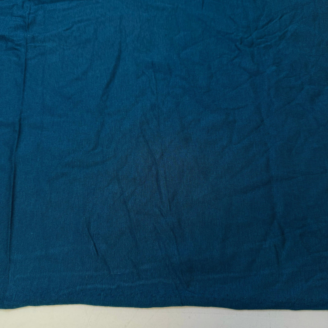 Blueberries - Jersey Bamboo Knit - Dark Teal - 0.85M Bundle - True Deadstock fabric Fabric by private - Sustainable Textile | FABCYCLE