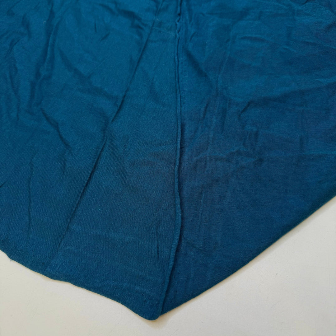 Blueberries - Jersey Bamboo Knit - Dark Teal - 0.85M Bundle - True Deadstock fabric Fabric by private - Sustainable Textile | FABCYCLE